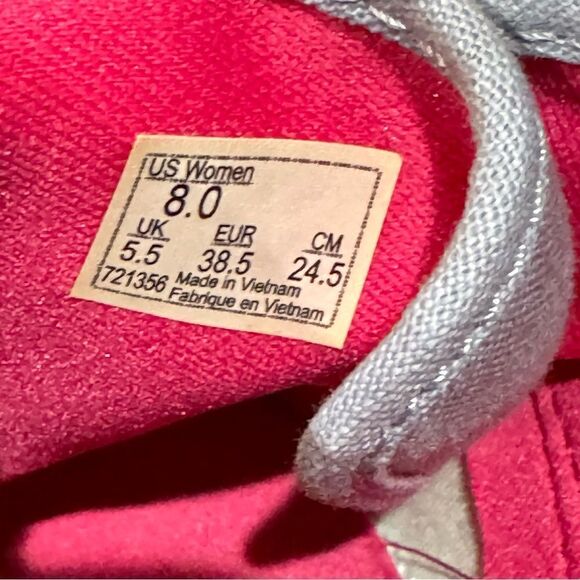 Vans Light Purple Lavender Embroidered Sneakers Women’s 8 - Picture 2 of 5